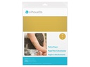Silhouette Tattoopapier Gold Gold