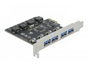 Delock PCI-Express-Karte 90509 USB 3.0 - 4x USB-A