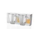 Montana Kaffeetasse Soul 380 ml, 2 Stück, Transparent