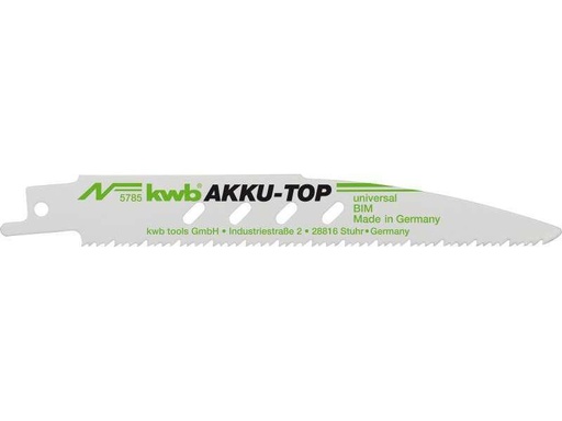 [90100989 493243] kwb Säbelsägeblätter-Set Akku-Top