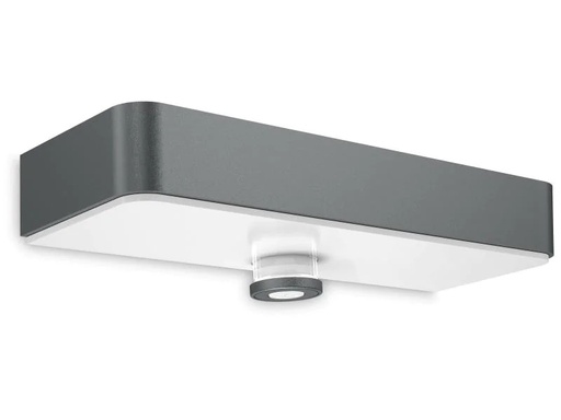 [90101012 913226] Steinel Wandleuchte Xsolar SOL-O mit Sensor Anthrazit