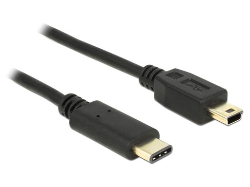 [90101042 597684] Delock USB 2.0-Kabel  USB C - Mini-USB B 2 m