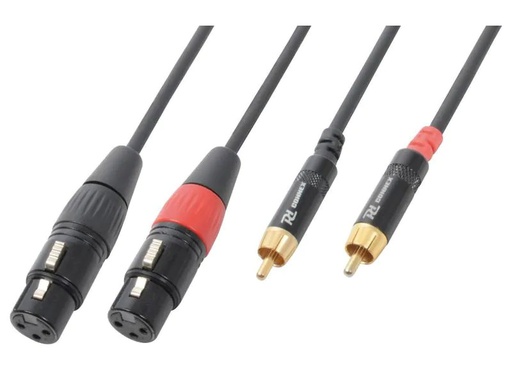 [90101046 1141009] PD Connex CX68-1 XLR 3 Pole, female - Cinch 1.5 m