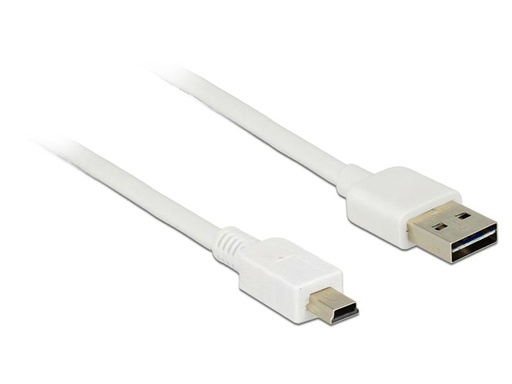 [90101176 623067] Delock USB 2.0-Kabel EASY-USB USB A - Mini-USB B 3 m