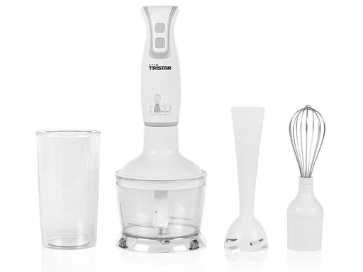 [90101269 1143813] Tristar Stabmixer Set 250 W, Weiss