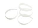 Creativ Company Haarreif 25 mm, Weiss
