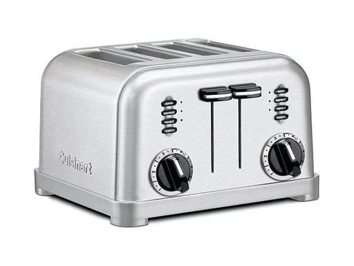 [90101328 255653] Cuisinart Toaster CPT180E Silber