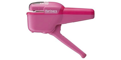 [90101514 1178232] Harinacs Heftgerät Standard Klammerlos, 8 Blatt, Pink