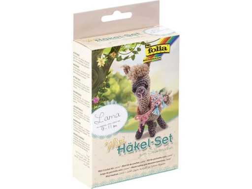 [90101568 982429] Folia Häkelset Mini Lama
