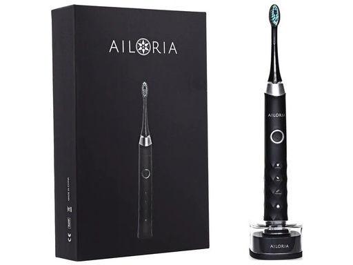 [90101586 1110834] Ailoria Schallzahnbürste Shine Bright Schwarz