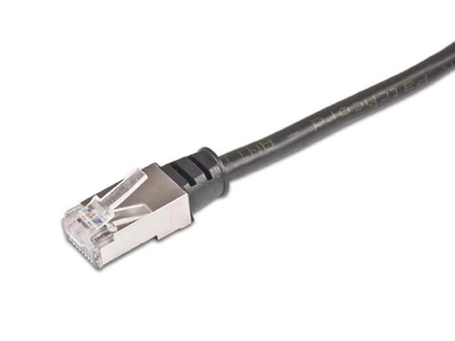 [90101697 306207] Wirewin Patchkabel RJ-45 - RJ-45, Cat 5e, F/UTP, 1 m, Schwarz