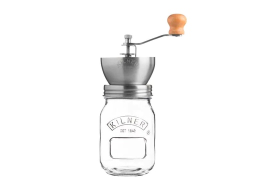 [90101735 729109] Kilner Kaffeemühle Silber