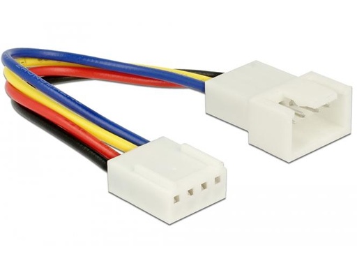 [90101747 1159041] Delock Stromkabel 4Pin PWM für CPU &amp; Gehäuselüfter 10 cm