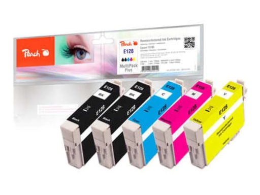 [90101752 1142535] Peach Tinte Epson T1285 2x BK, 1x C, 1x M, 1x Y