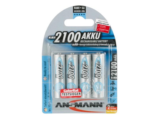 [90101870 868133] Ansmann Akku 4x AA 2100 mAh