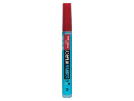 [90101890 1174363] Amsterdam Acrylmarker M 551 Himmelblau Deckend