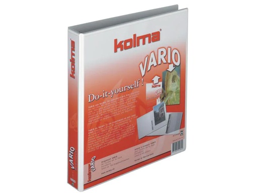 [90102021 830502] Kolma Ringbuch Vario A4 XL Universal 3 cm, Weiss