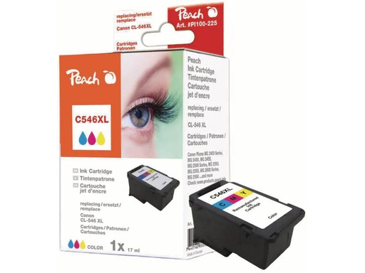 [90102412 464895] Peach Tinte Canon CL-546XL Color