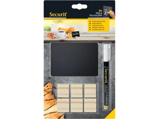 [90102467 1196925] Securit Minikreidetafel A7 13-teilig