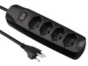 FURBER.power Steckdosenleiste 4x T13 mit Schalter