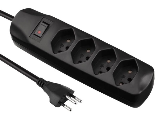 [90010242 679467] FURBER.power Steckdosenleiste 4x T13 mit Schalter