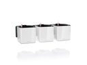 Lechuza Blumentopf Green Wall Home Kit Weiss glanz