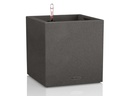 Lechuza Blumentopf Canto Stone 30 low, Schwarz