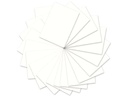 URSUS Tonzeichenpapier 50 x 70 cm, 130 g/m², 10 Blatt, Weiss