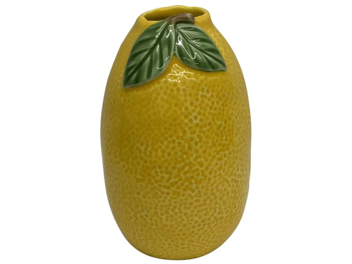 [90010260 1165439] Dameco Vase Lemon 16.5 cm, Gelb