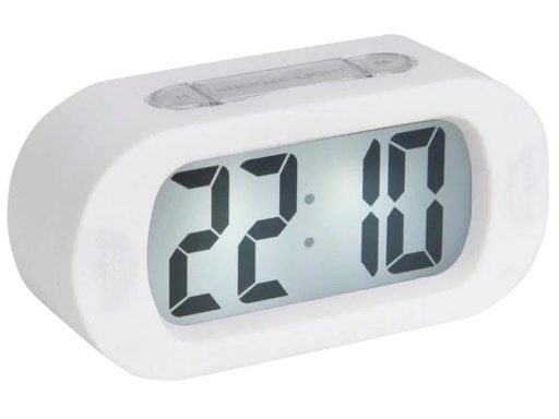 [90102880 988273] KARLSSON Digitalwecker Gummy Weiss