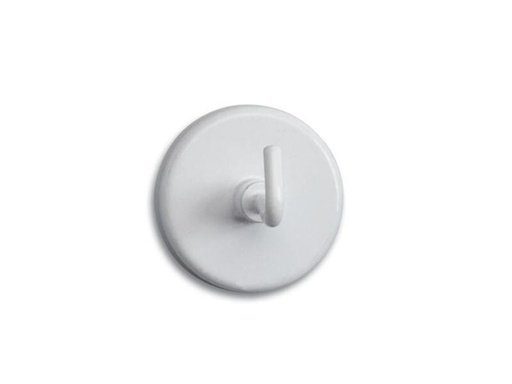 [90102915 609071] Maul Haftmagnet 5 x Ø 36 mm mit Haken Weiss