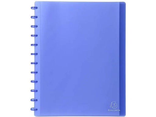 [90102990 1131496] Exacompta Sichtbuch A4 Blau/Transparent
