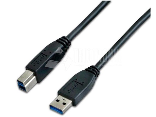 [90103038 180589] Wirewin USB 3.0-Kabel  USB A - USB B 1.8 m