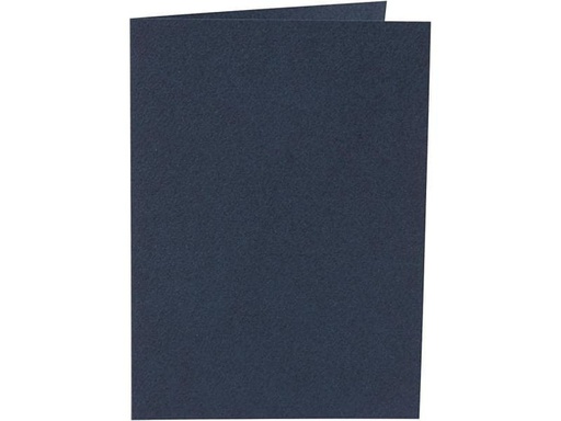 [90103094 890120] Creativ Company Blankokarte 10.5 x 15 cm ohne Couvert, Blau