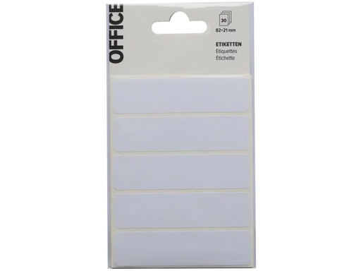 [90103142 879921] Office Universal-Etiketten 82 x 21 mm 30 Stk.