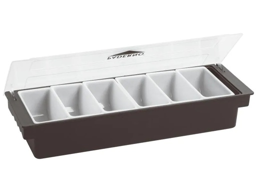 [90010300 908800] Paderno Beilagenbuffet 49 cm x 15 cm 6 Behälter