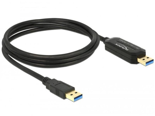 [90103330 358216] Delock Data-Link-Kabel SuperSpeed USB A - USB A 1.5 m