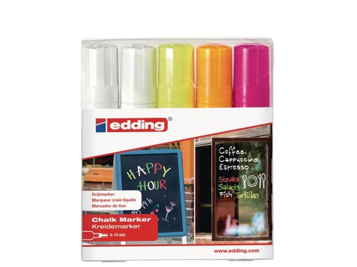 [90103415 551731] edding Kreidemarker 4090 5 Stück