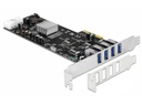 Delock PCI-Express-Karte USB 3.0 Typ-A - 4x Quad Channel