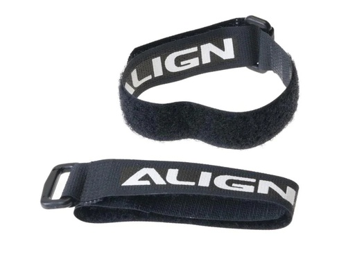 [90103605 292603] ALIGN Schlaufenband 20 x 260 mm Schwarz, 2 Stück
