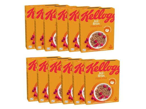 [90103641 1017372] Kellogg's Cerealien All Bran Fiber Plus 12 x 500 g