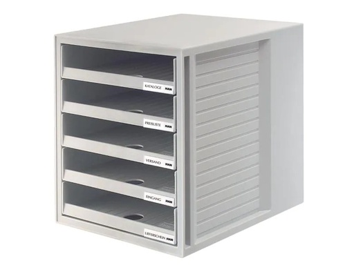 [90103739 1014530] HAN Schubladenbox A4 Schrank-Set, Grau