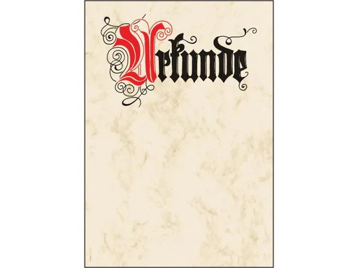 [90103851 1039700] Sigel Motivpapier Calligraphie A4, 12 Blatt