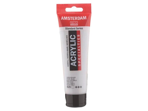 [90103874 996002] Amsterdam Acrylfarbe Standard 820 Perlblau Transparent, 120 ml