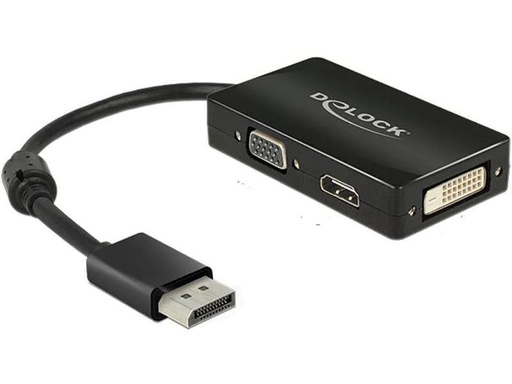 [90103882 376940] Delock Adapter DisplayPort - HDMI/DVI-I/VGA
