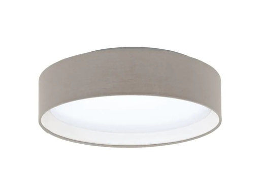 [90103887 993249] EGLO Leuchten Deckenleuchte PASTERI 1 1x 11 W 3000 K, Taupe