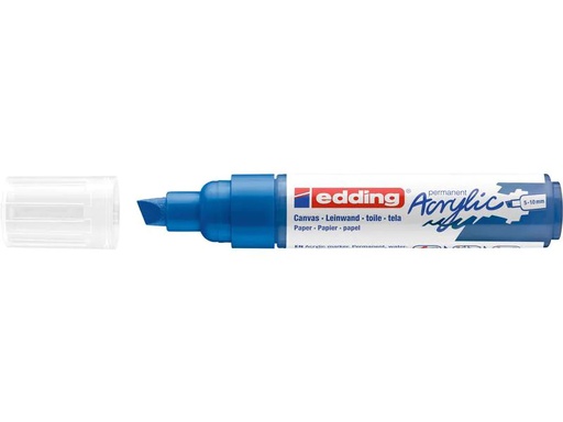 [90104006 1163552] edding Acrylmarker 5000 Breit, Blau