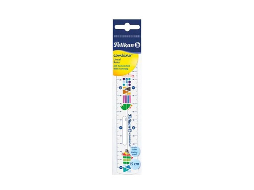 [90104012 1000460] Pelikan Lineal Combino 15 cm