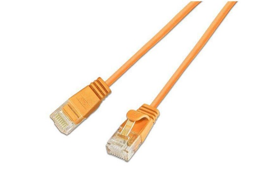 [90104147 353715] SLIM Slimpatchkabel RJ-45 - RJ-45, Cat 6, UTP, 1 m, Orange