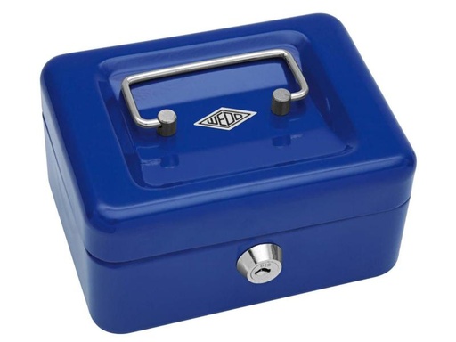 [90104211 1022720] WEDO Geldkassette 5 Fächer, Blau